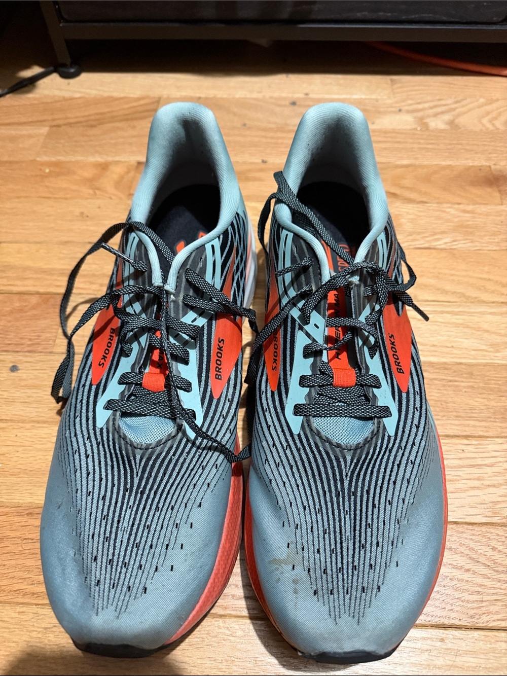 Brooks Men’s Athletic Shoes - Teal and Orange